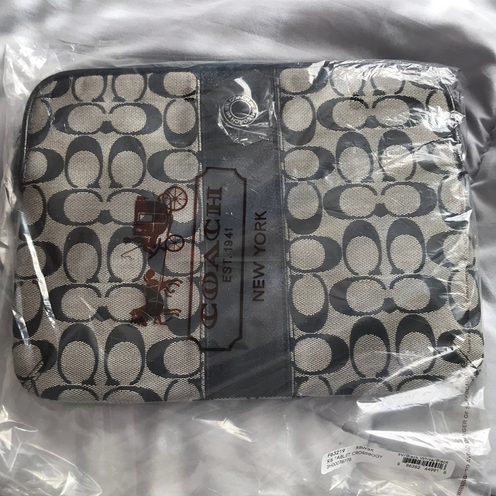Coach tablet or laptop case